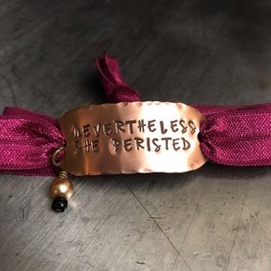 Nevertheless she persisted